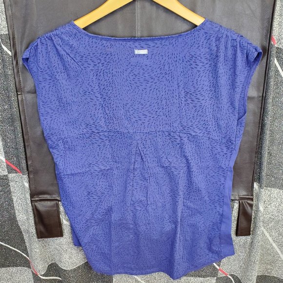 Columbia Sleeveless Tee Shirt blueish purple size M - Picture 3 of 4